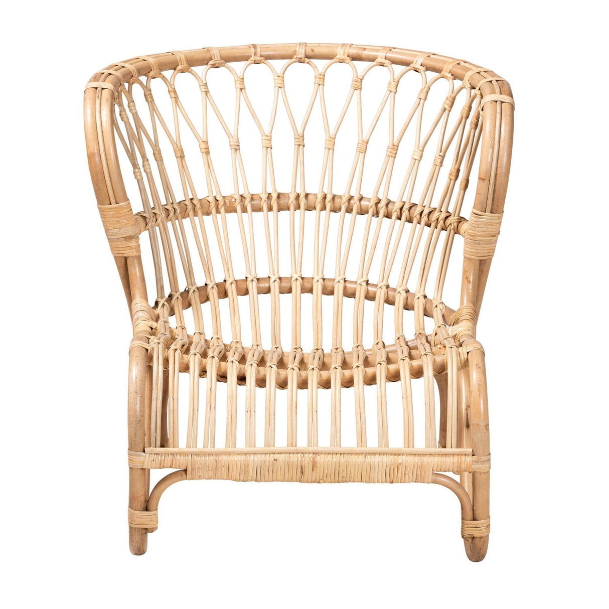Modern European furniture - Rattan Openwork Accent Chair - www.oroa.com