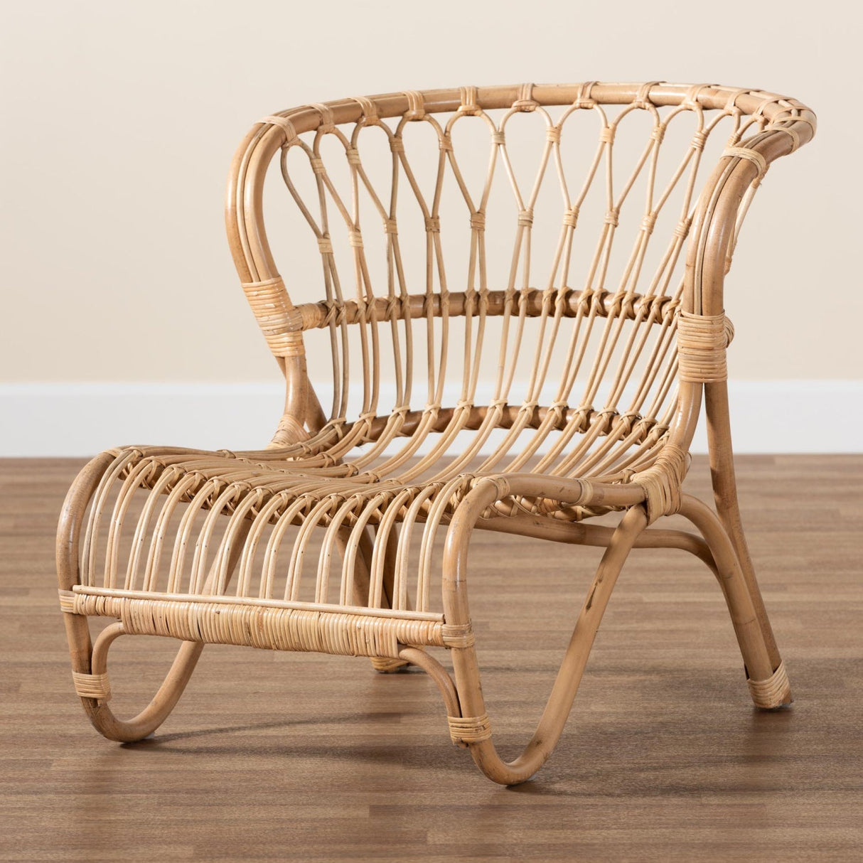Modern European furniture - Rattan Openwork Accent Chair - www.oroa.com