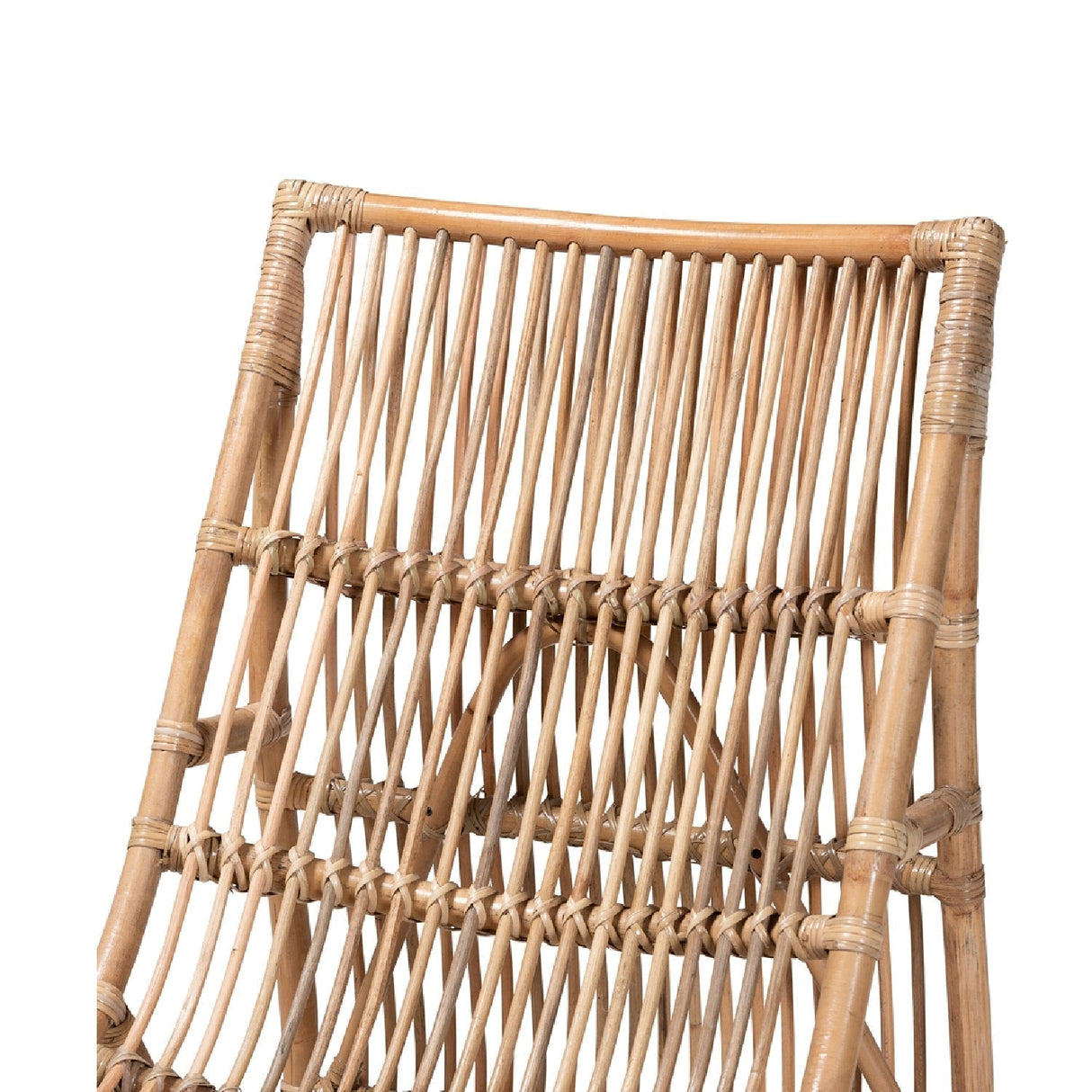 Modern European furniture - Rattan High Back Lounge Chair - www.oroa.com