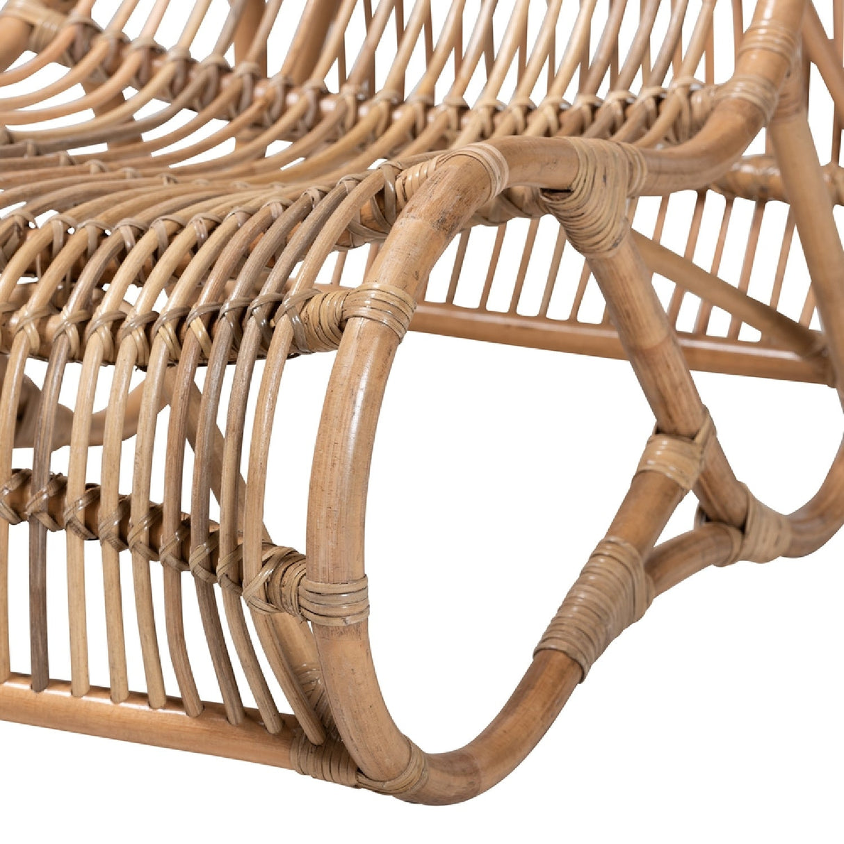 Modern European furniture - Rattan High Back Lounge Chair - www.oroa.com