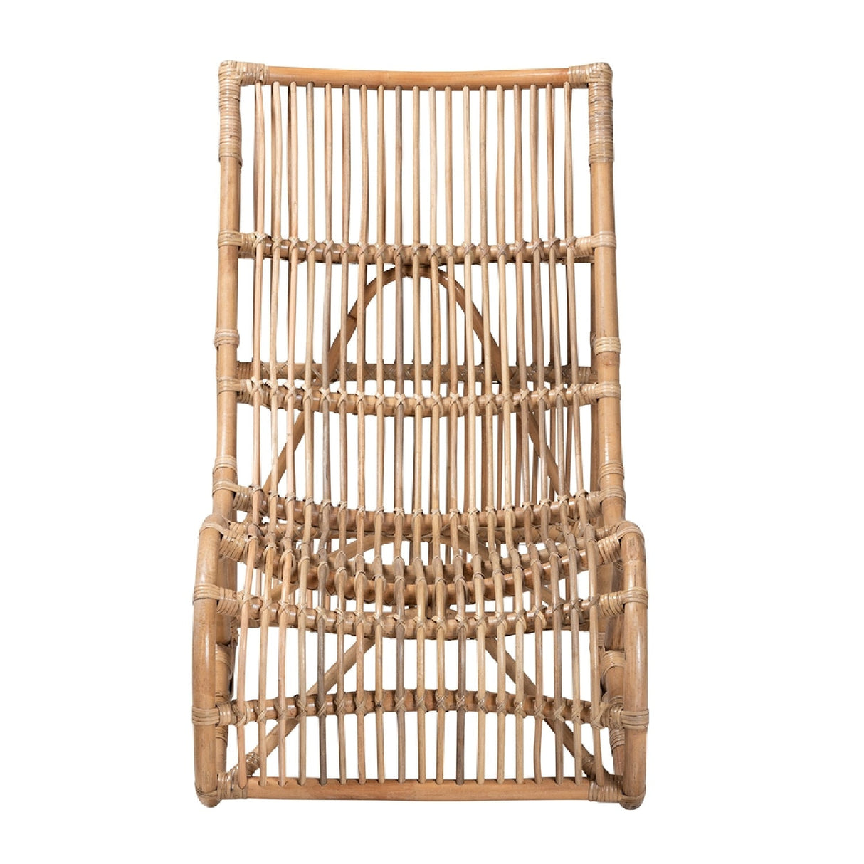 Modern European furniture - Rattan High Back Lounge Chair - www.oroa.com