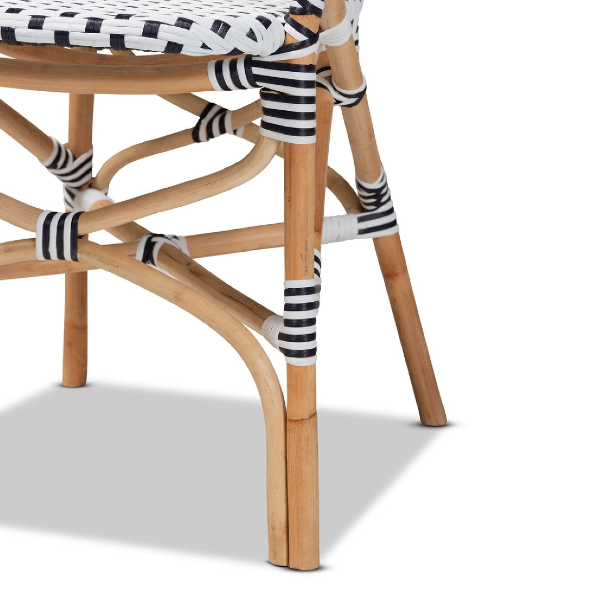 Contract furniture - Indoor Outdoor Two Toned Weaving Bistro Chairs 2 - www.oroatrade.com
