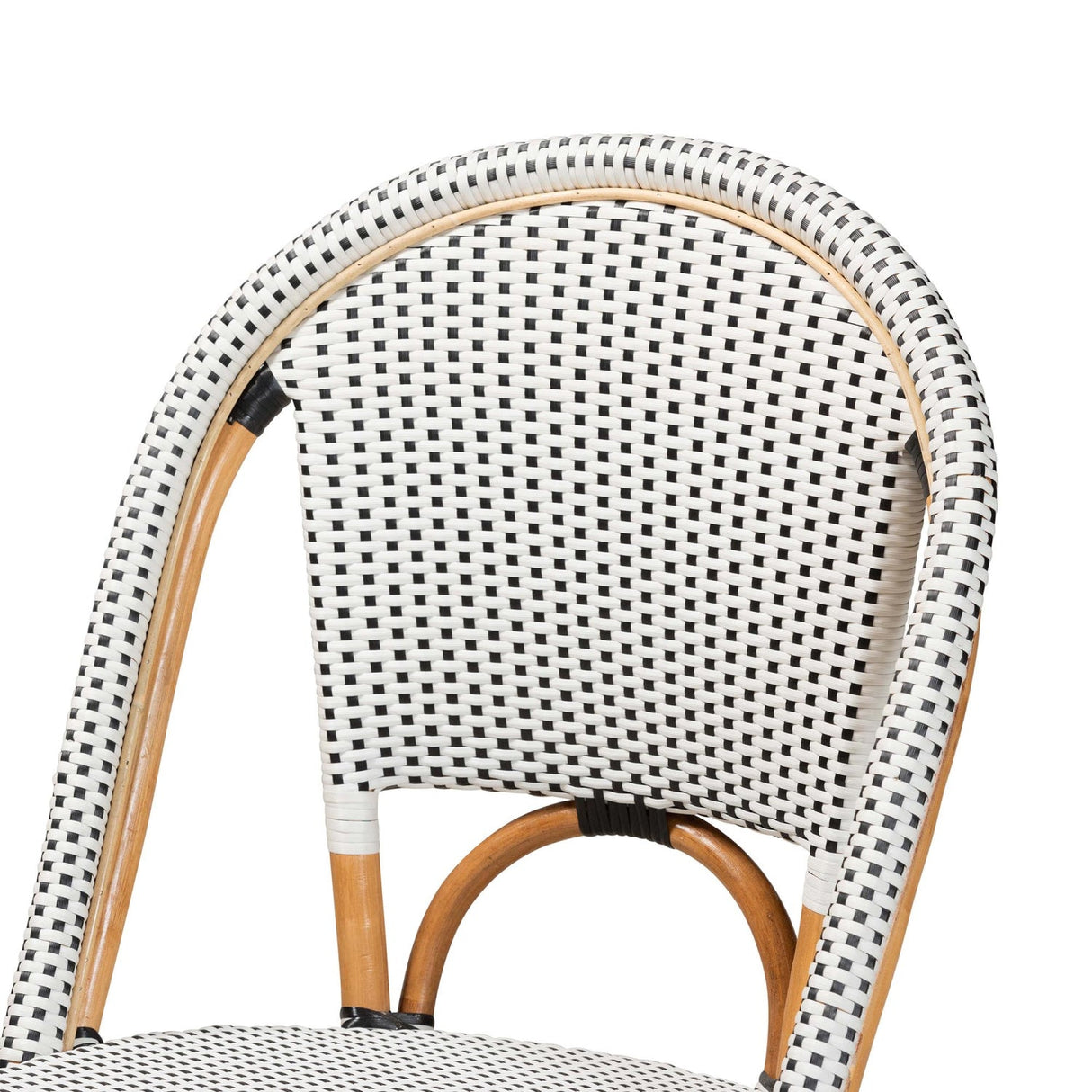 Contract furniture - White Weaving Indoor Outdoor Bistro Chair - www.oroatrade.com