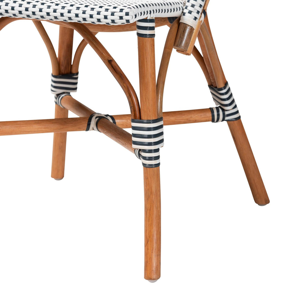 Contract furniture - Two Toned Weaving Indoor Outdoor Bistro Chair - www.oroatrade.com