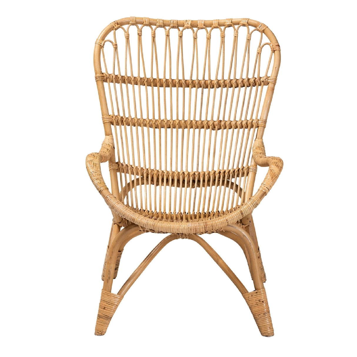 Modern European furniture - Rattan Modern Bohemian Lounge Chair - www.oroa.com