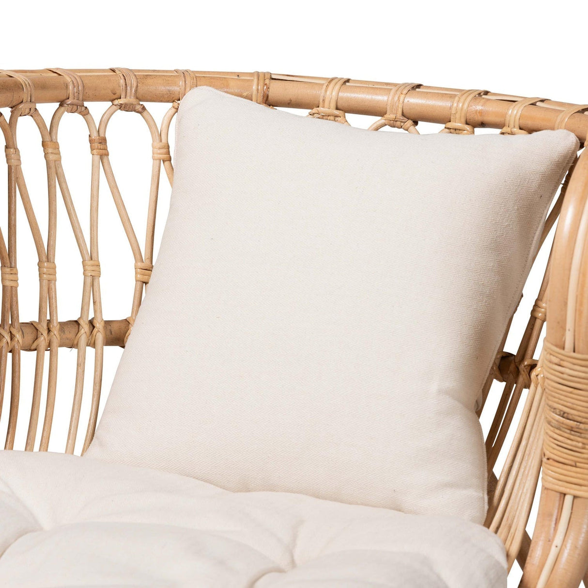 Modern European furniture - Brown Rattan Chaise Lounge - www.oroa.com
