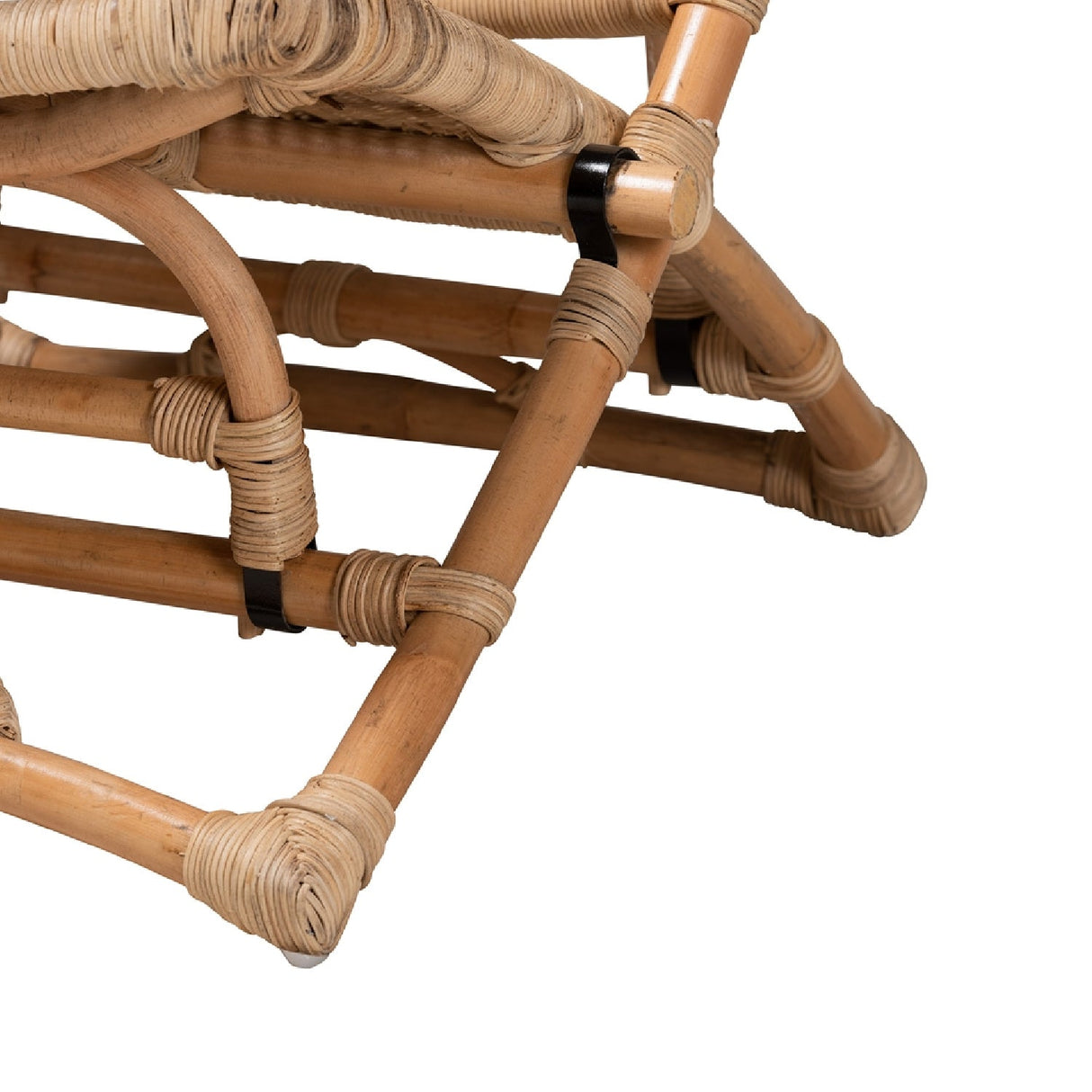 Modern European furniture - Natural Rattan Foldable Lounge Chair - www.oroa.com
