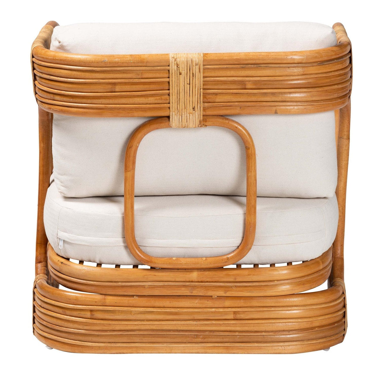Modern European furniture - Modern Indoor Outdoor Boho Rattan Lounge Chair- www.oroa.com