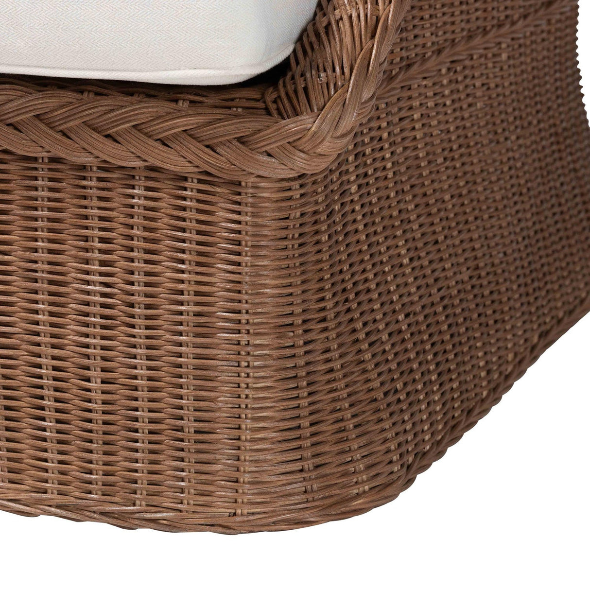 Modern European furniture - Braided Rattan Padded Lounge Chairs 2 - www.oroa.com | Oroa.com