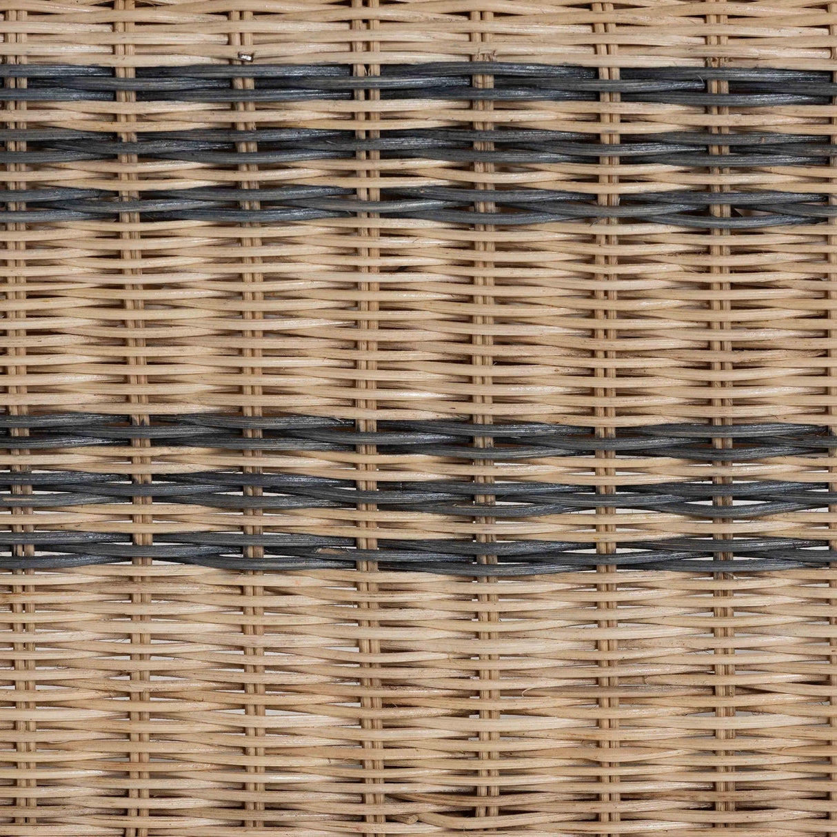 Modern European furniture - Striped Rattan Curved Accent Chair - www.oroa.com