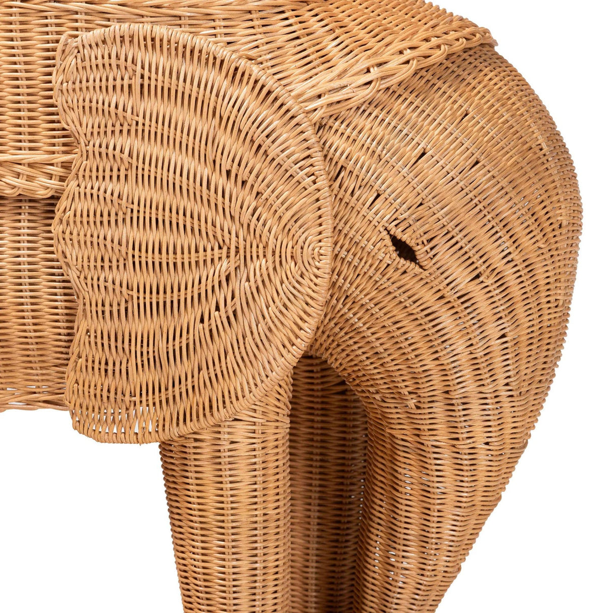 Modern European furniture - Rattan Elephant End Table - www.oroa.com