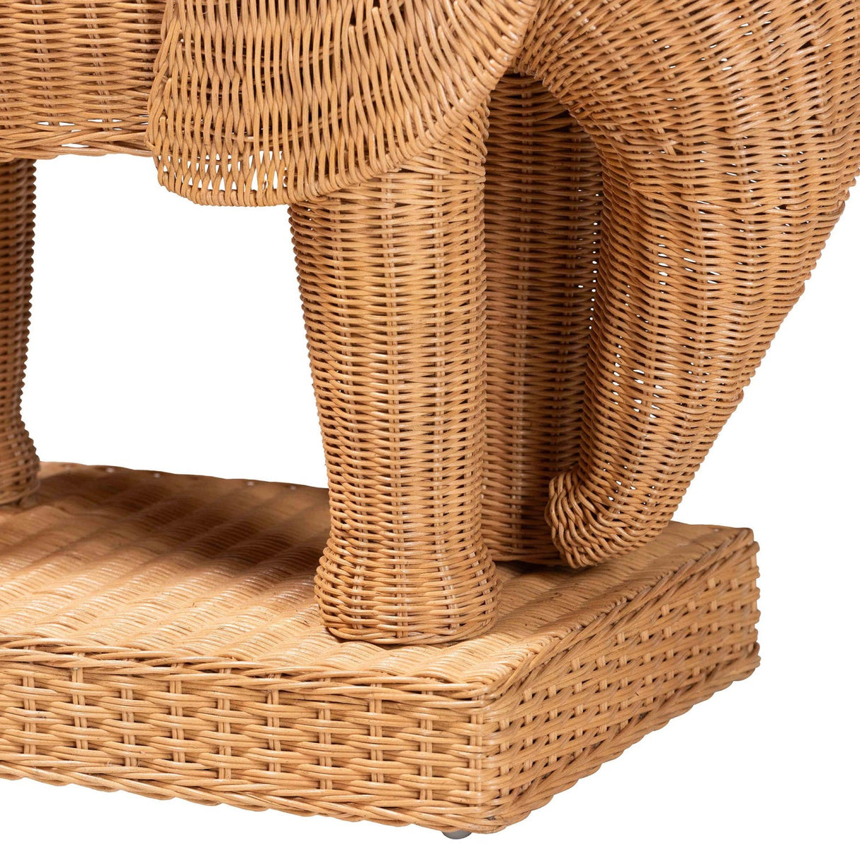 Modern European furniture - Rattan Elephant End Table - www.oroa.com