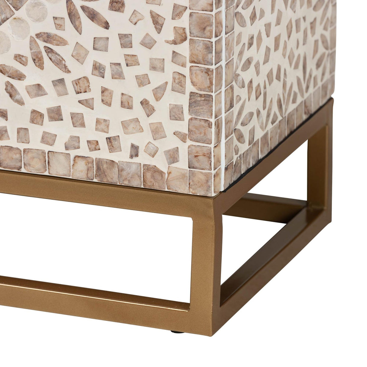 Modern European furniture - Floral Mother Of Pearl Cabinet - www.oroa.com