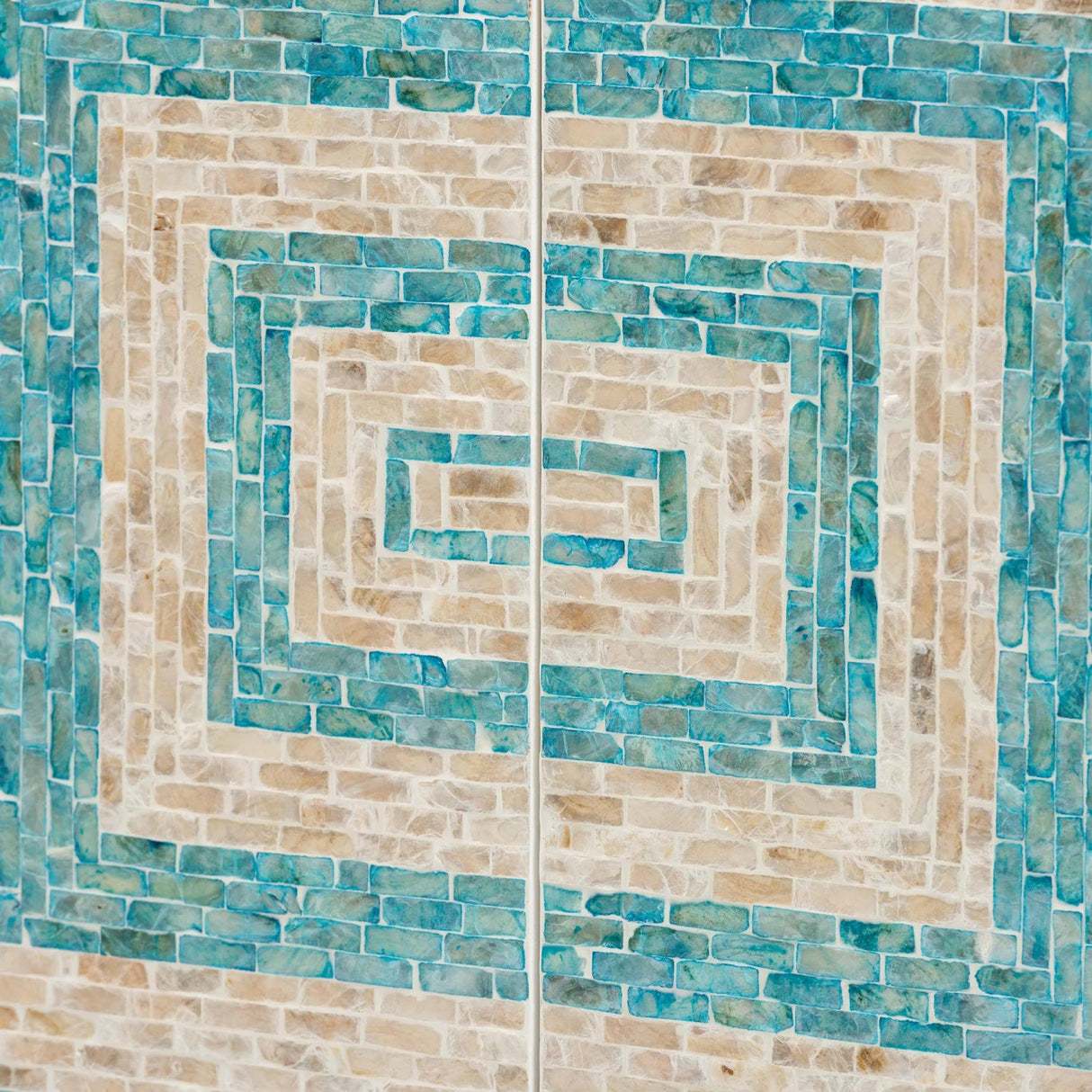 Modern European furniture - Two Toned Mother Of Pearl Cabinet - www.oroa.com