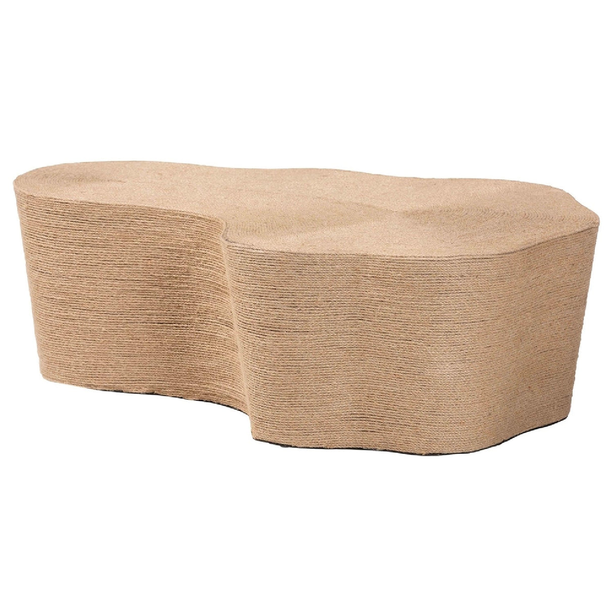 Modern European furniture - Jute Freeform Coffee Table - www.oroa.com