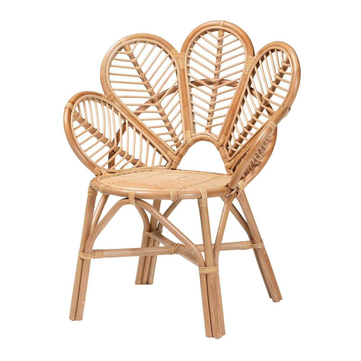 Modern European furniture - Flora Inspired Back Accent Chair - www.oroa.com