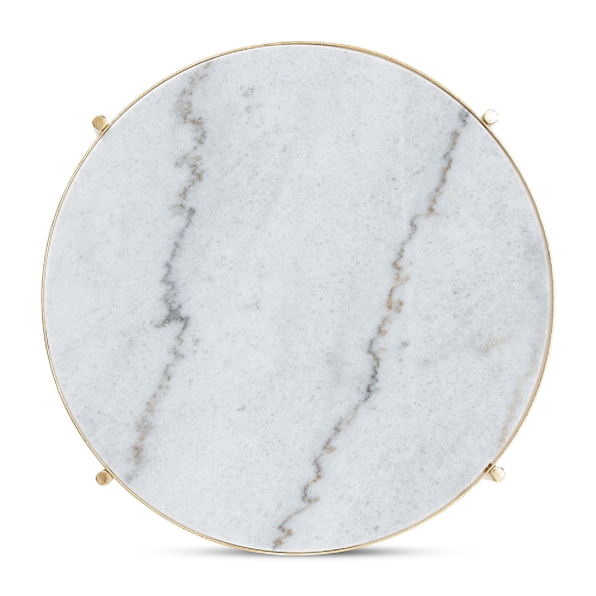 Modern European furniture - Round Marble End Table - www.oroa.com