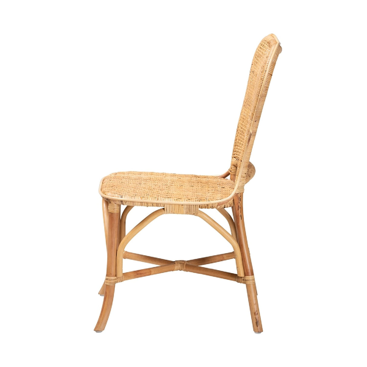 Modern European furniture - Natural Rattan Dining Chair - www.oroa.com