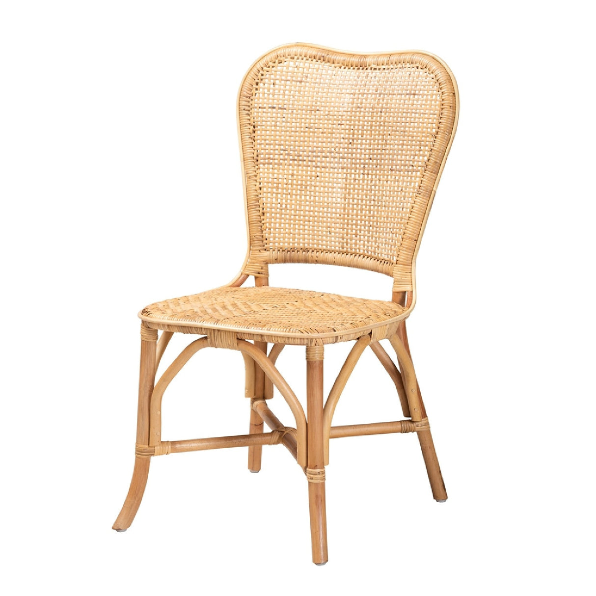 Contract furniture - Natural Rattan Dining Chair - www.oroatrade.com