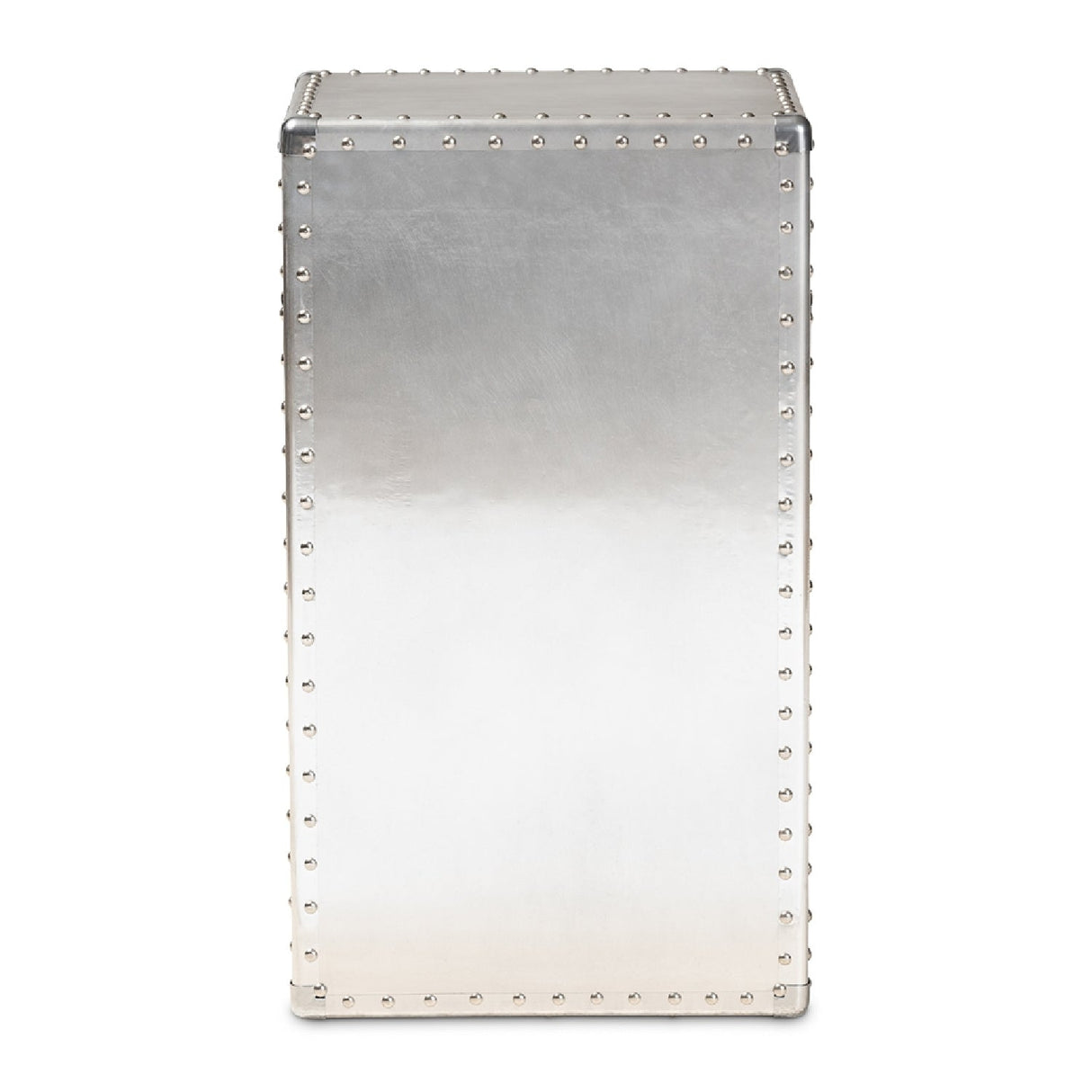 Silver Industrial Storage Cabinet | Bali Loom Serge | Oroa.com