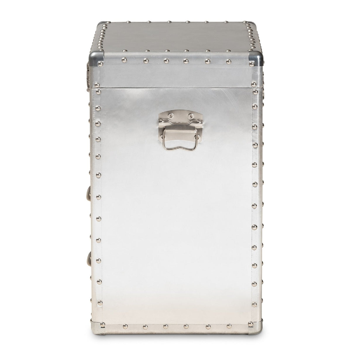 Silver Industrial Storage Cabinet | Bali Loom Serge | Oroa.com