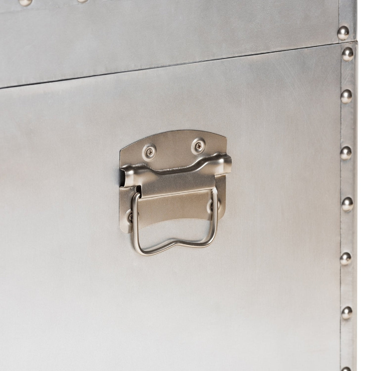 Silver Industrial Storage Cabinet | Bali Loom Serge | Oroa.com