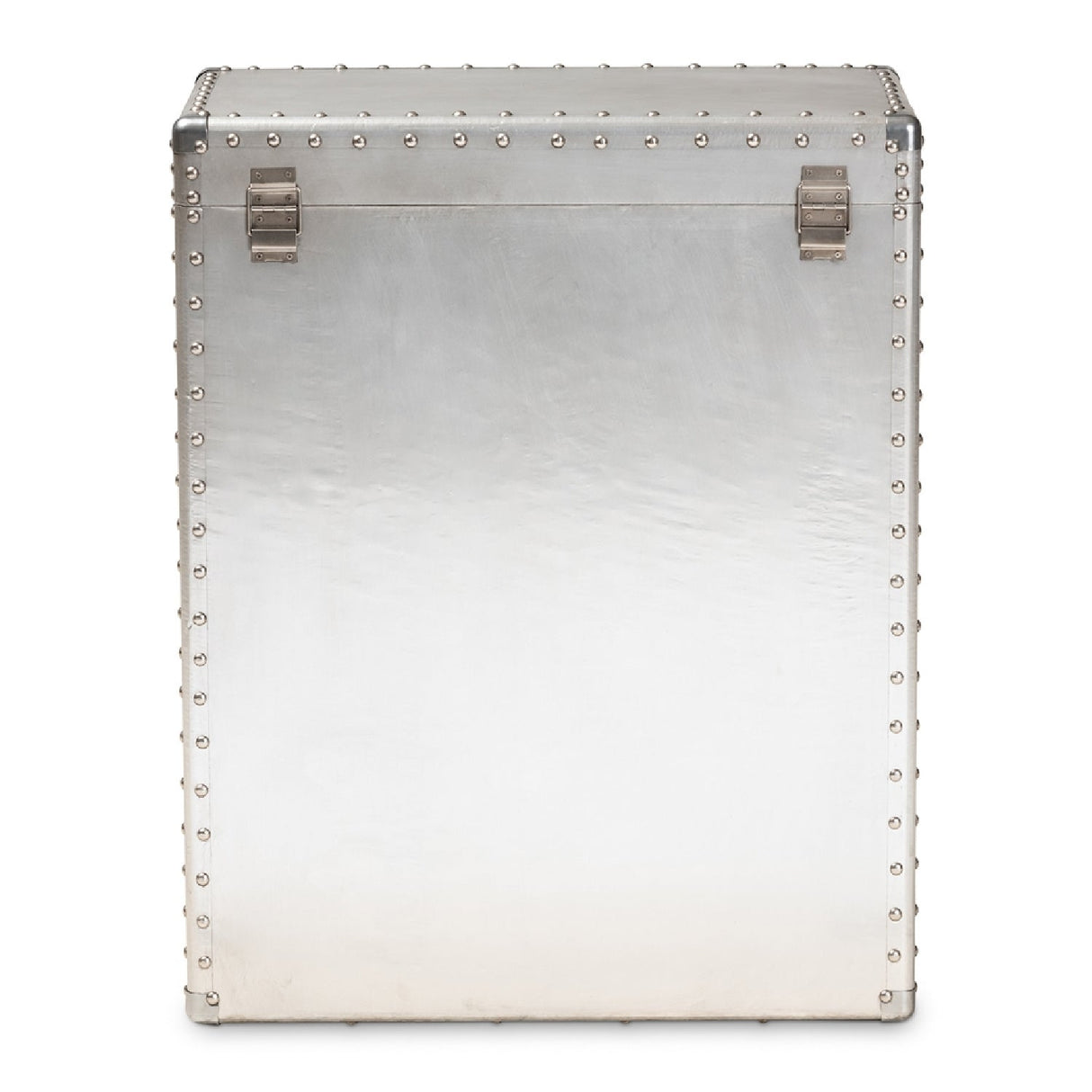 Silver Industrial Storage Cabinet | Bali Loom Serge | Oroa.com