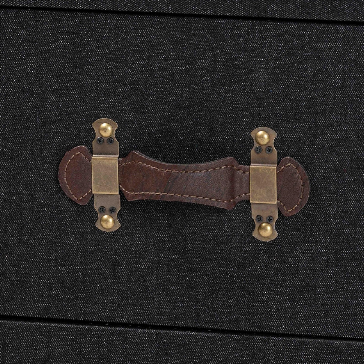 Vintage Black 4 Drawer Cabinet | Bali Loom Benton | Oroa.com