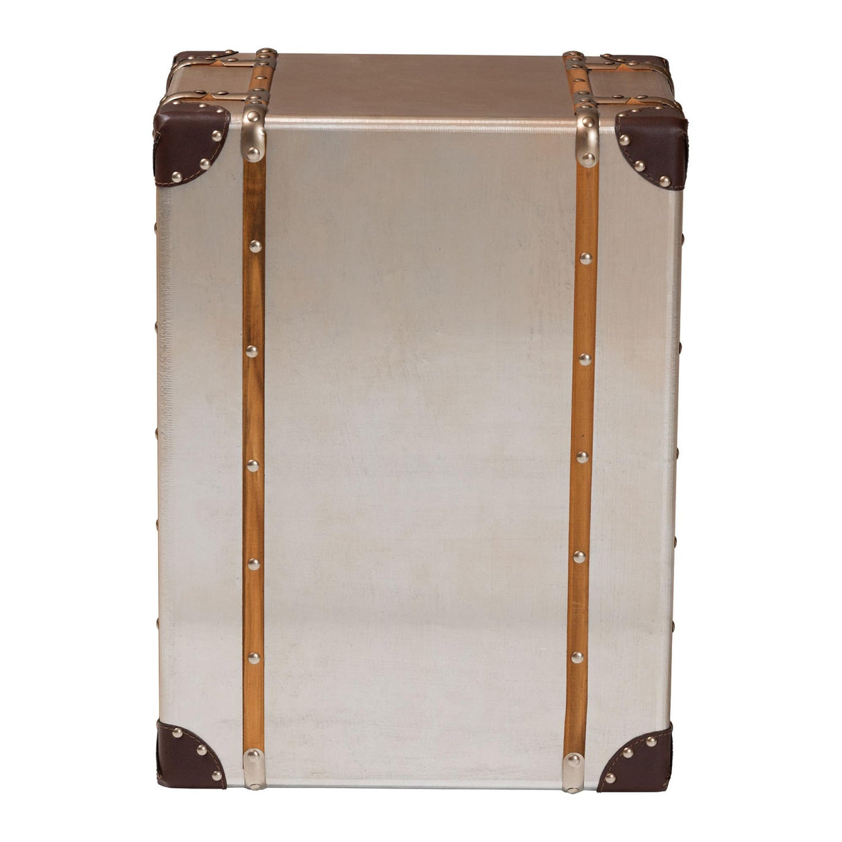 Modern European furniture - Vintage Bronze 3 Drawer Cabinet - www.oroa.com
