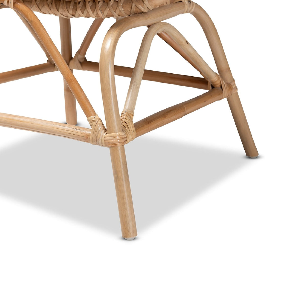 Modern European furniture - Rattan Woven Embellishments Accent Chair - www.oroa.com