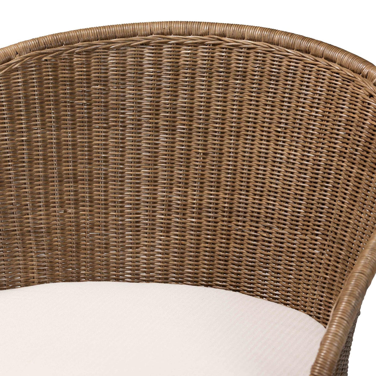 Modern European furniture - Graywashed Rattan Accent Chair - www.oroa.com