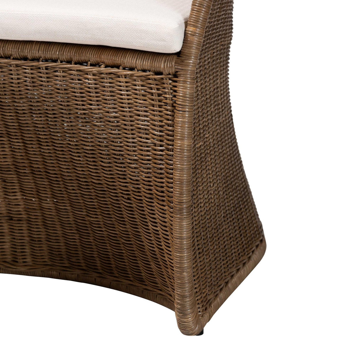 Modern European furniture - Graywashed Rattan Accent Chair - www.oroa.com
