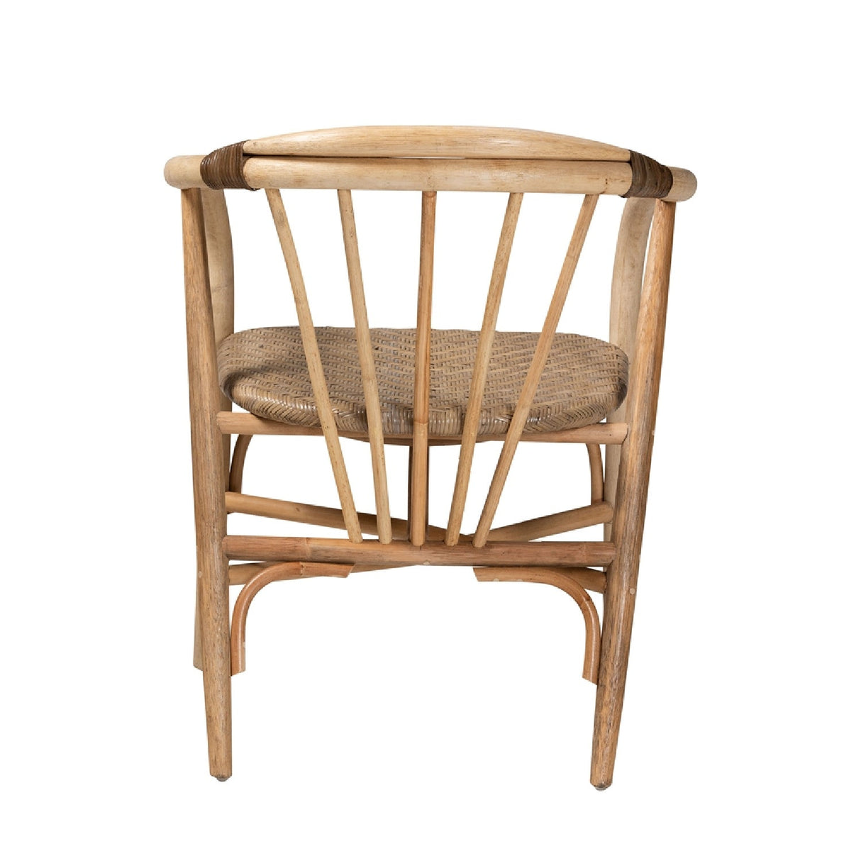 Contract furniture - Rattan Spindle Back Dining Chair - www.oroatrade.com