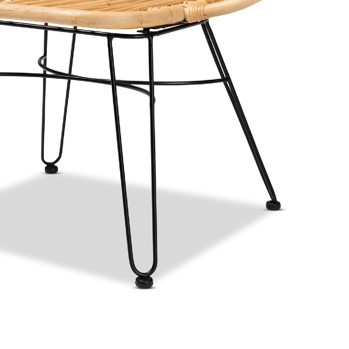 Modern European furniture - Leaf Inspired Rattan Accent Chair - www.oroa.com