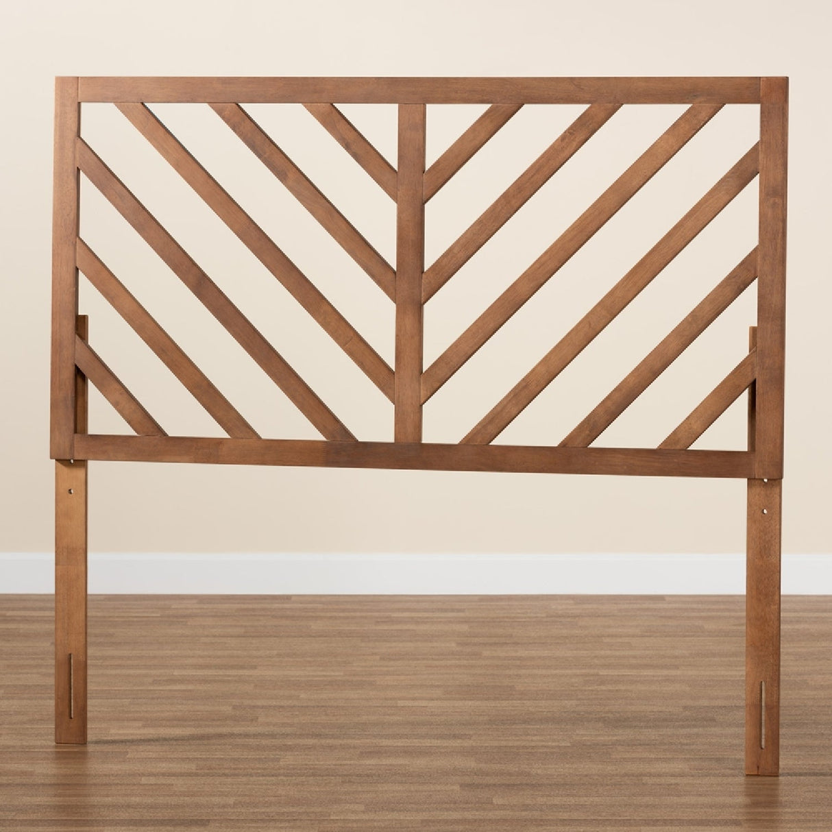 Modern European furniture - Wooden Chevron King Size Headboard - www.oroa.com