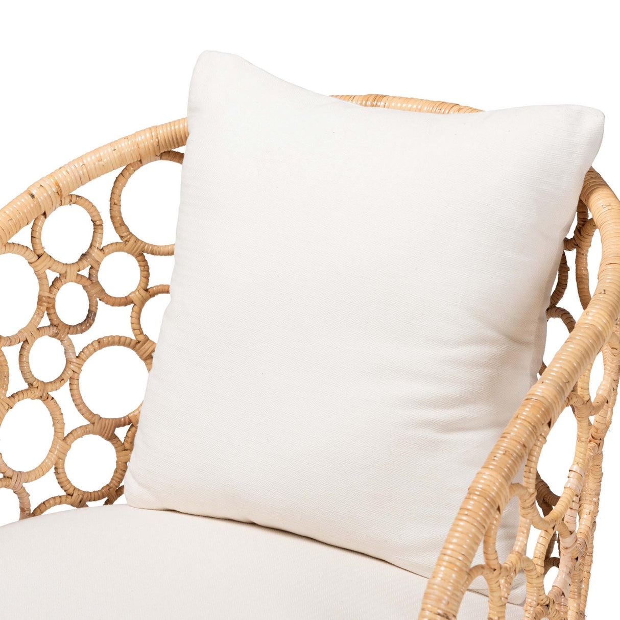 Modern European furniture - Rattan Bubble Openwork Accent Chair - www.oroa.com