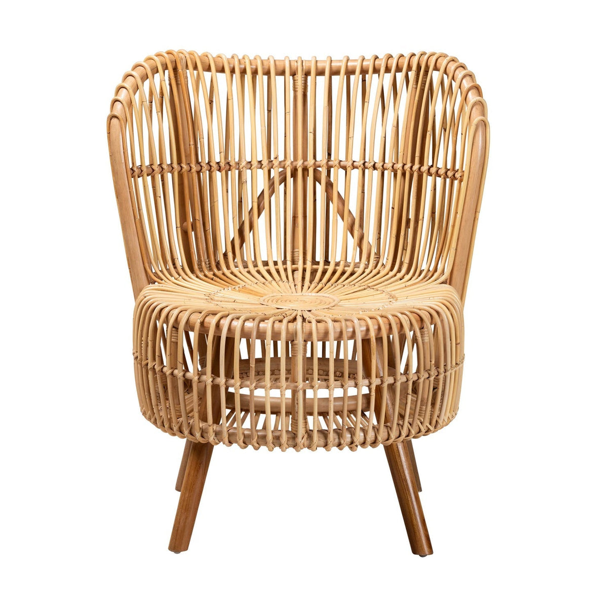 Modern European furniture - Rattan Rods Lounge Chair - www.oroa.com