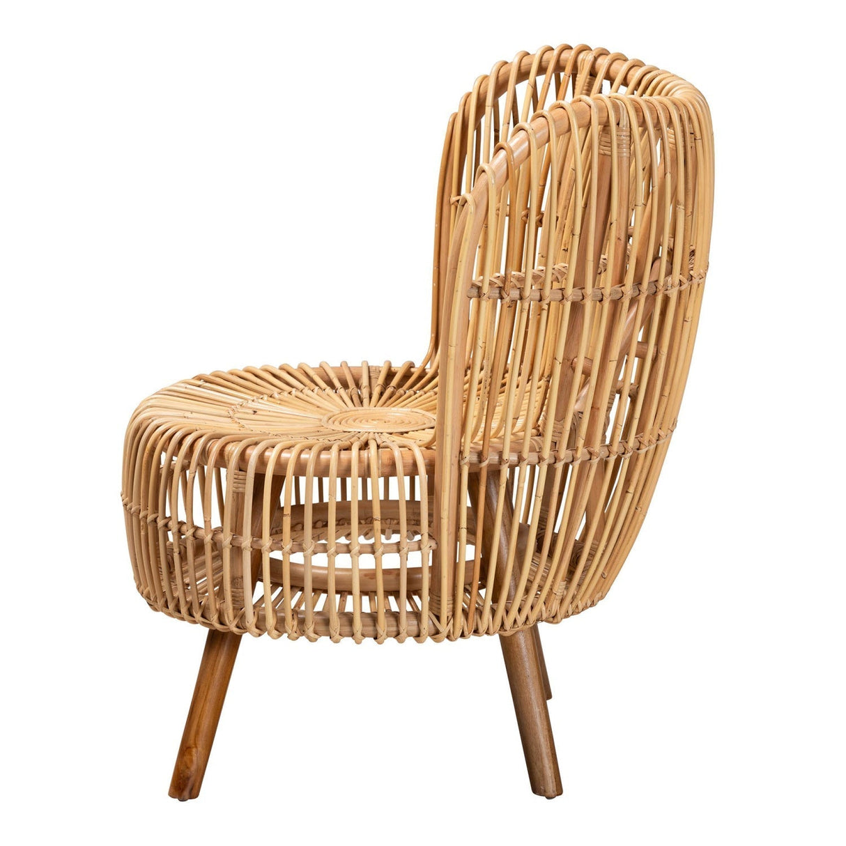 Modern European furniture - Rattan Rods Lounge Chair - www.oroa.com