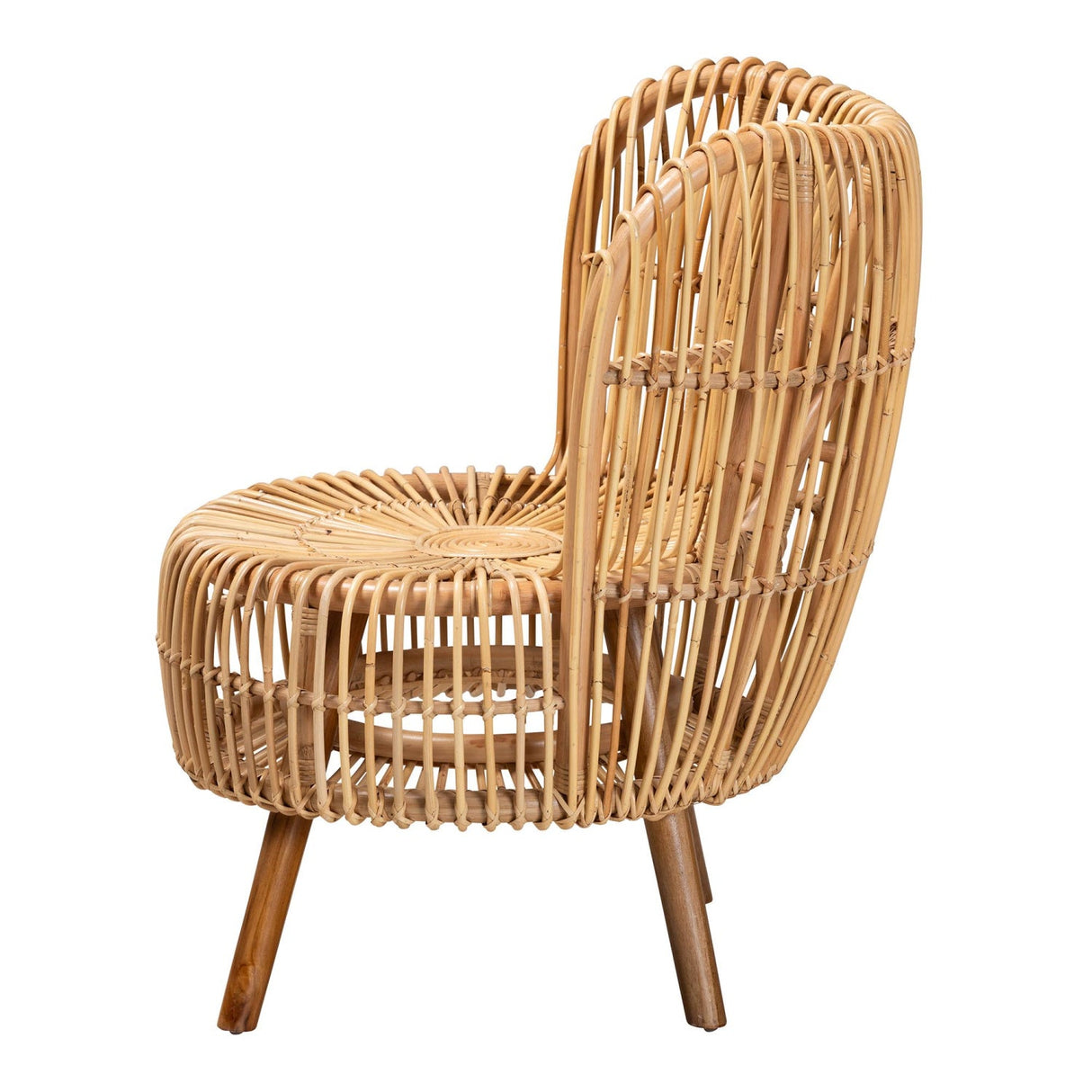 Rattan Rods Lounge Chair | Bali Loom Nagoya | Oroa.com