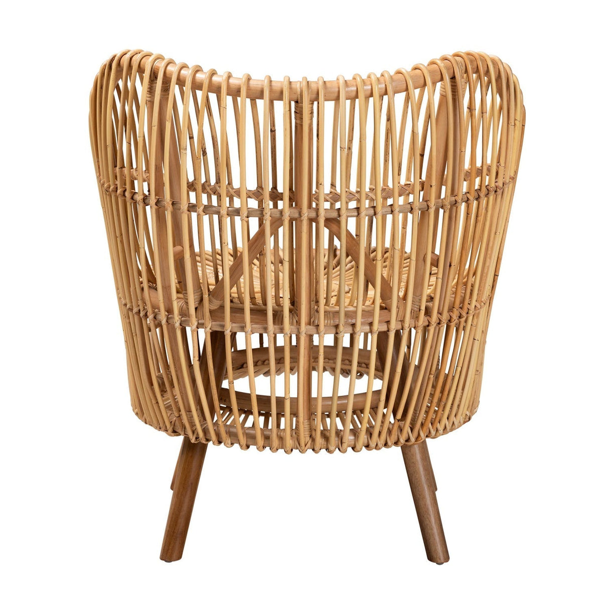 Modern European furniture - Rattan Rods Lounge Chair - www.oroa.com