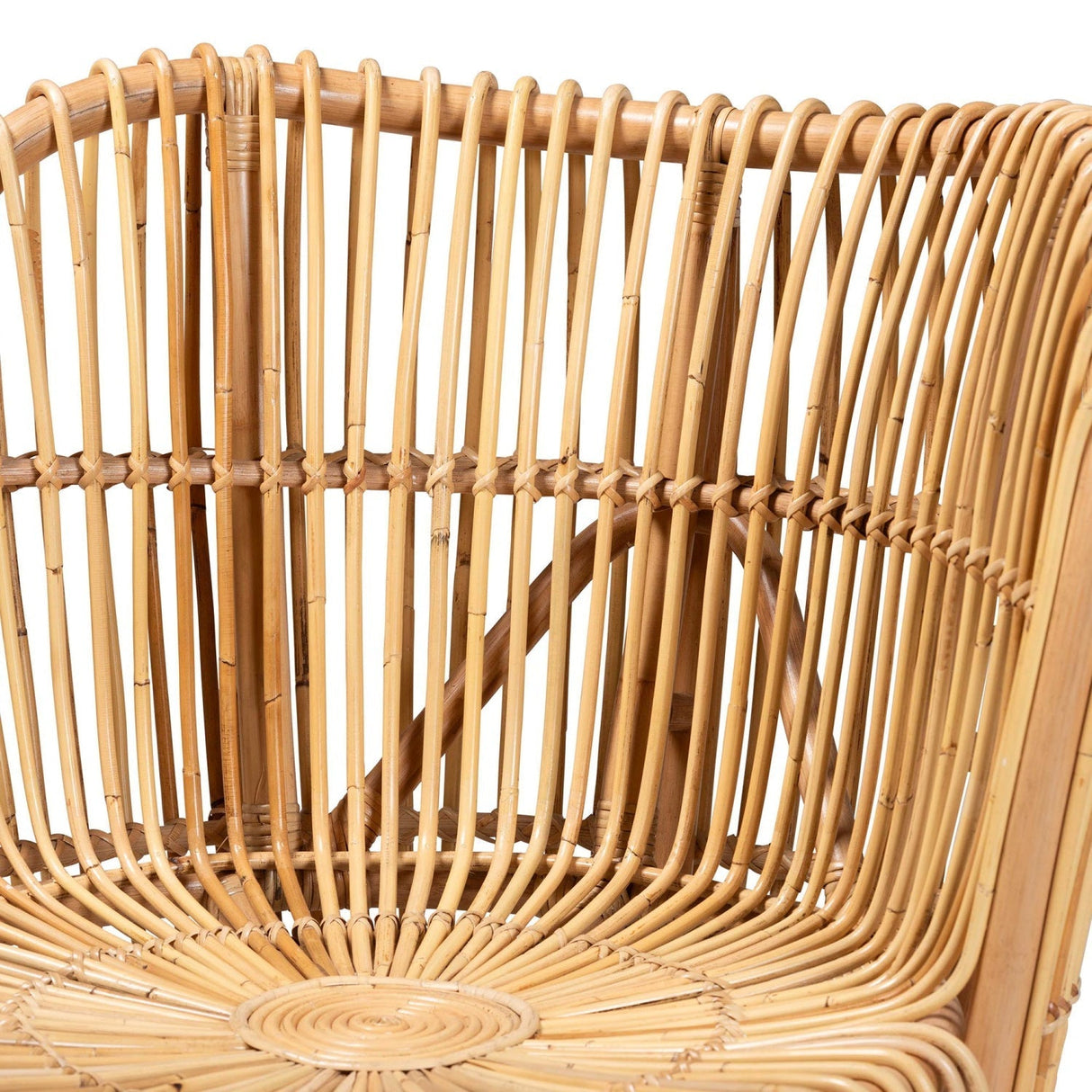 Modern European furniture - Rattan Rods Lounge Chair - www.oroa.com