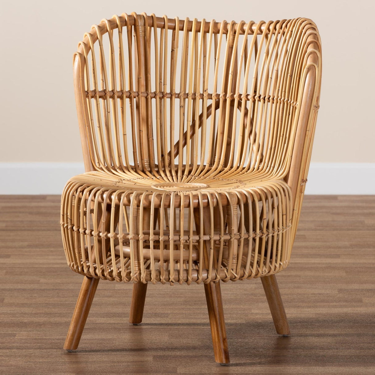 Modern European furniture - Rattan Rods Lounge Chair - www.oroa.com
