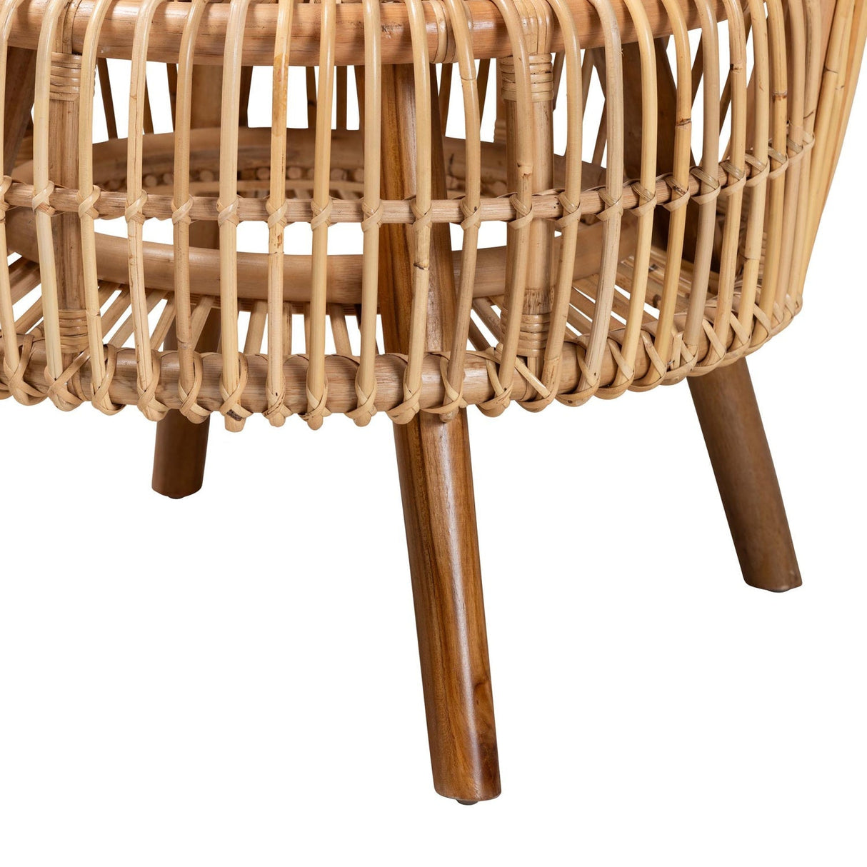 Modern European furniture - Rattan Rods Lounge Chair - www.oroa.com