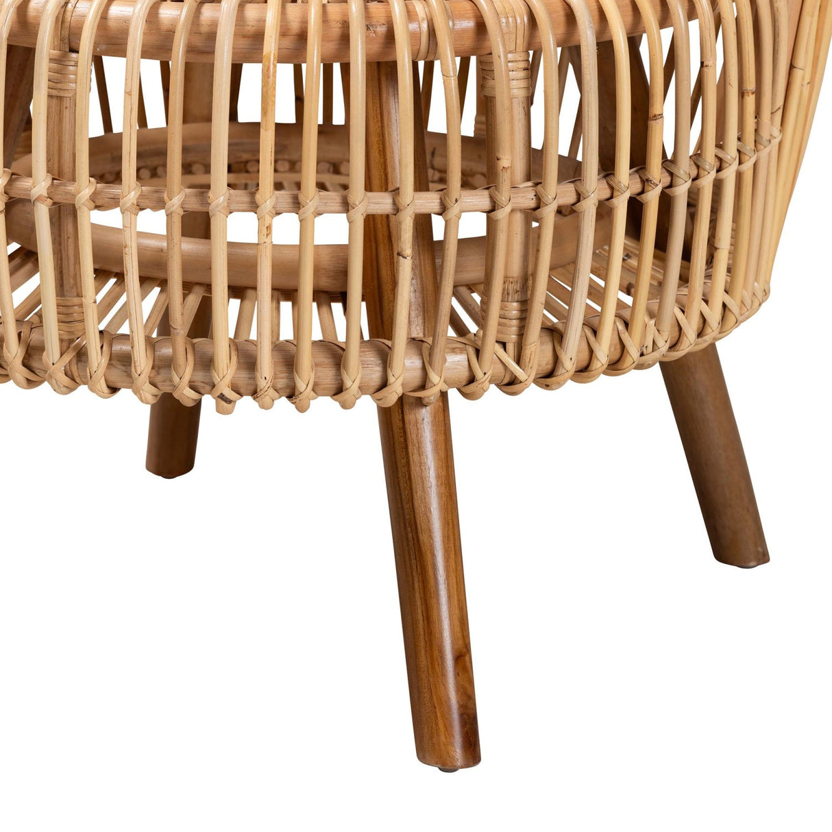 Modern European furniture - Rattan Rods Lounge Chair - www.oroa.com