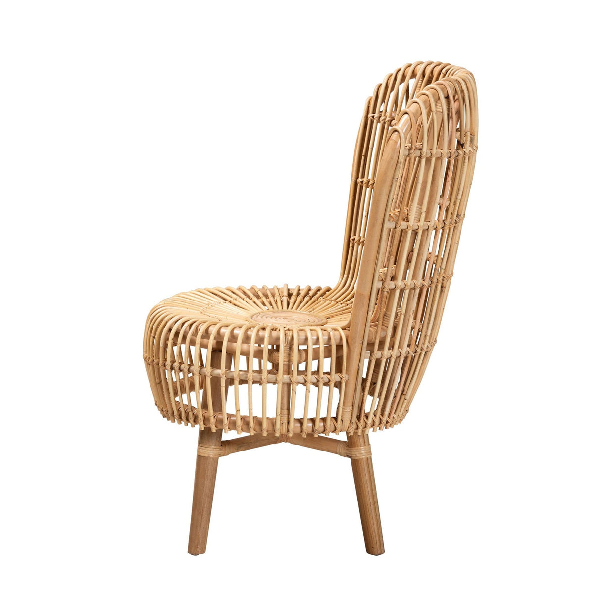 Modern European furniture - Rattan Rods Lounge Chair - www.oroa.com