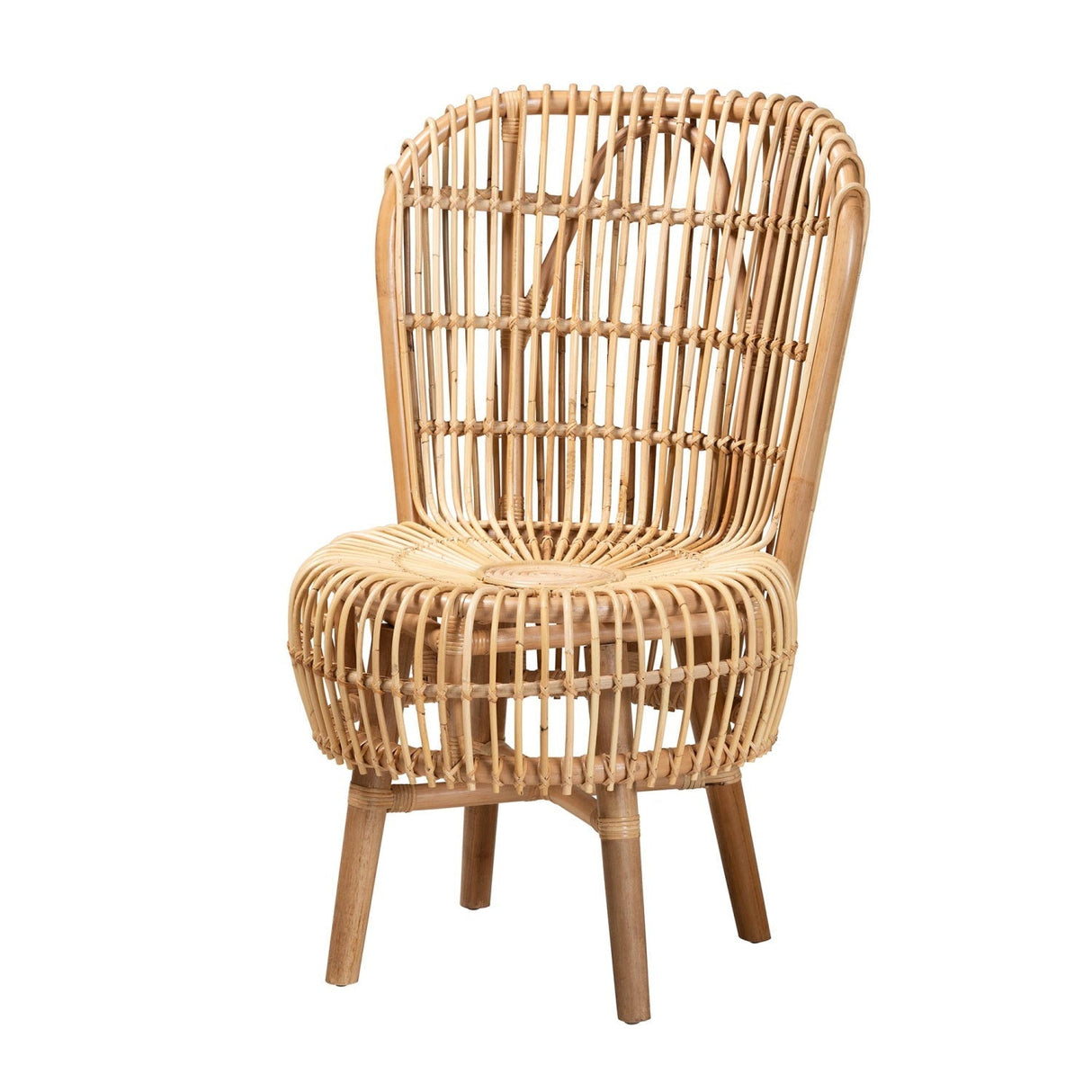 Modern European furniture - Rattan Rods Lounge Chair - www.oroa.com