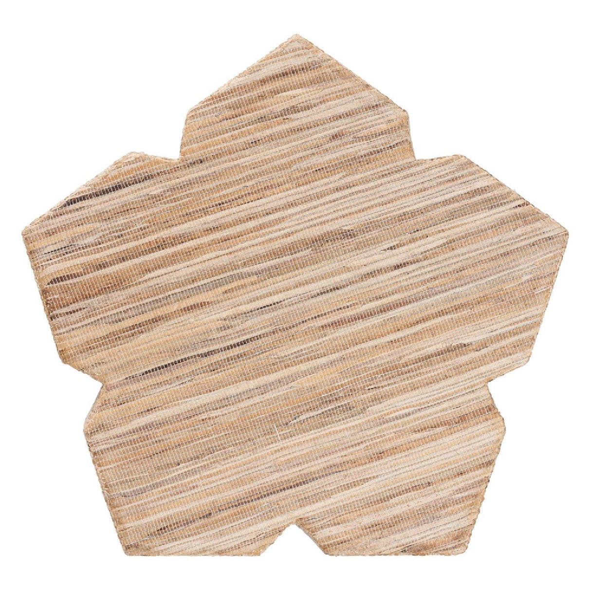 Modern European furniture - Grasscloth Flower Inspired End Table - www.oroa.com