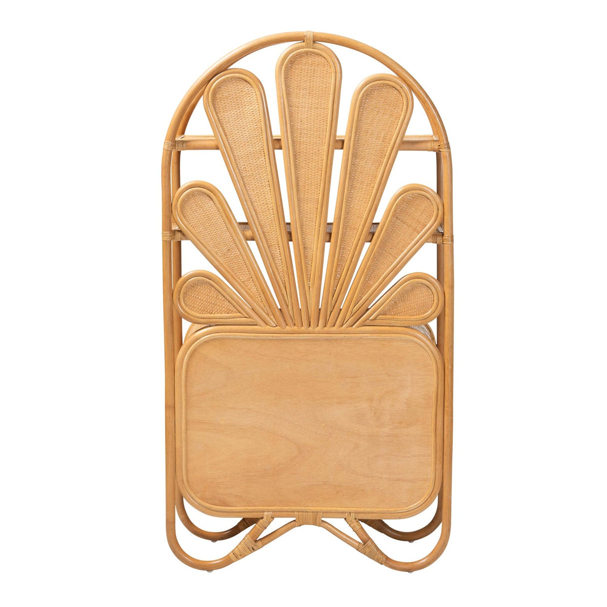 Modern European furniture - Rattan Peacock Fan Cabinet - www.oroa.com