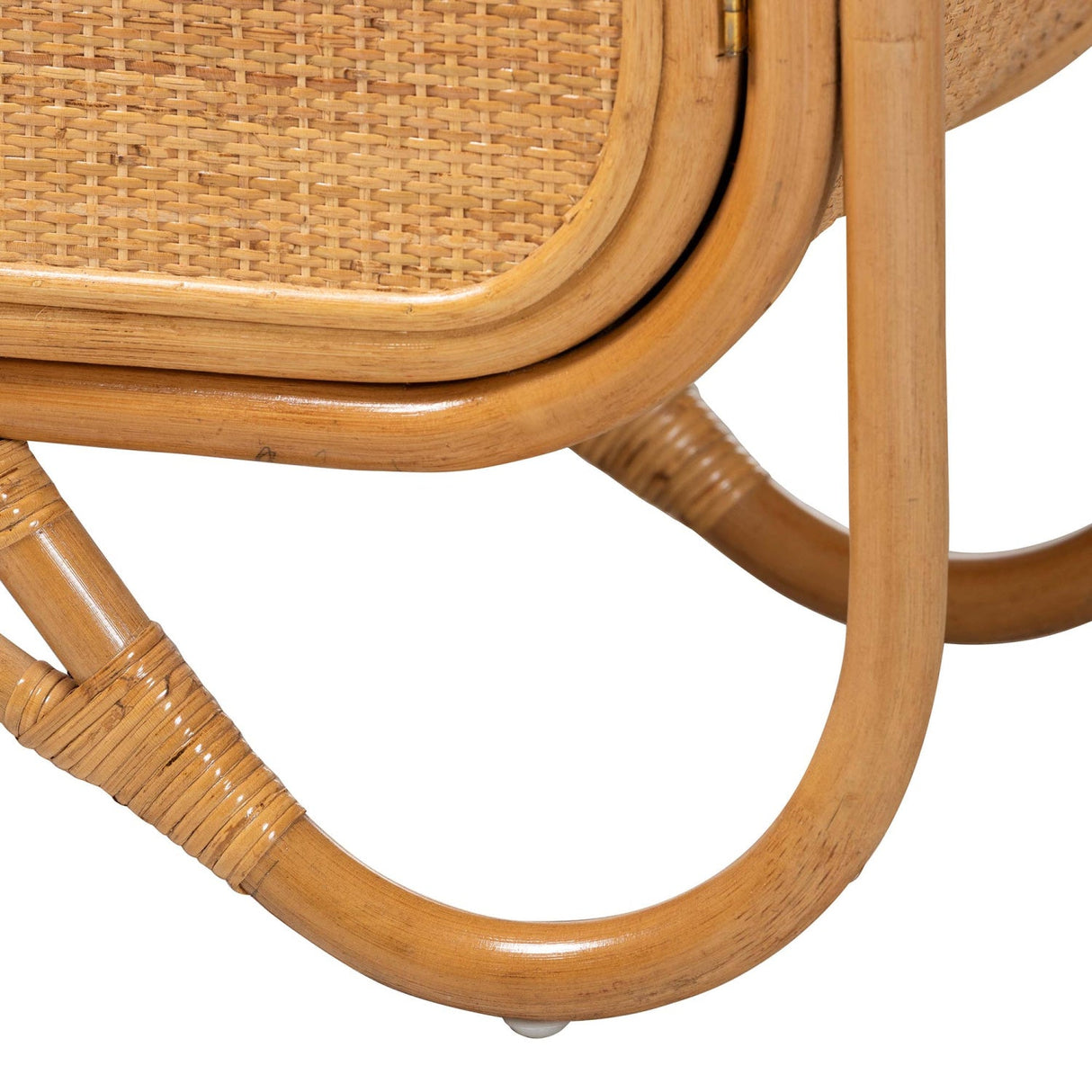 Modern European furniture - Rattan Peacock Fan Cabinet - www.oroa.com