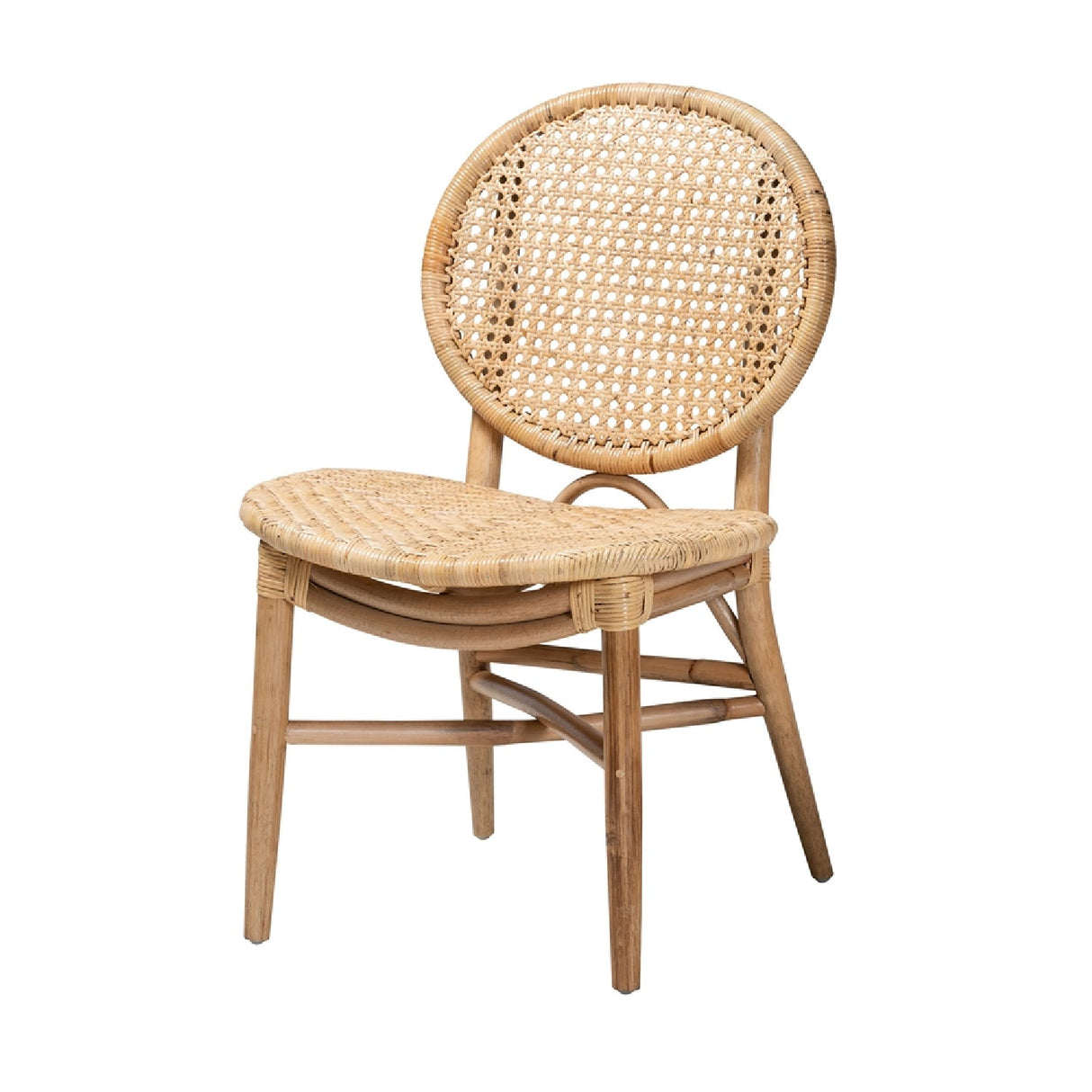 Contract furniture - Round Back Rattan Dining Chair - www.oroatrade.com
